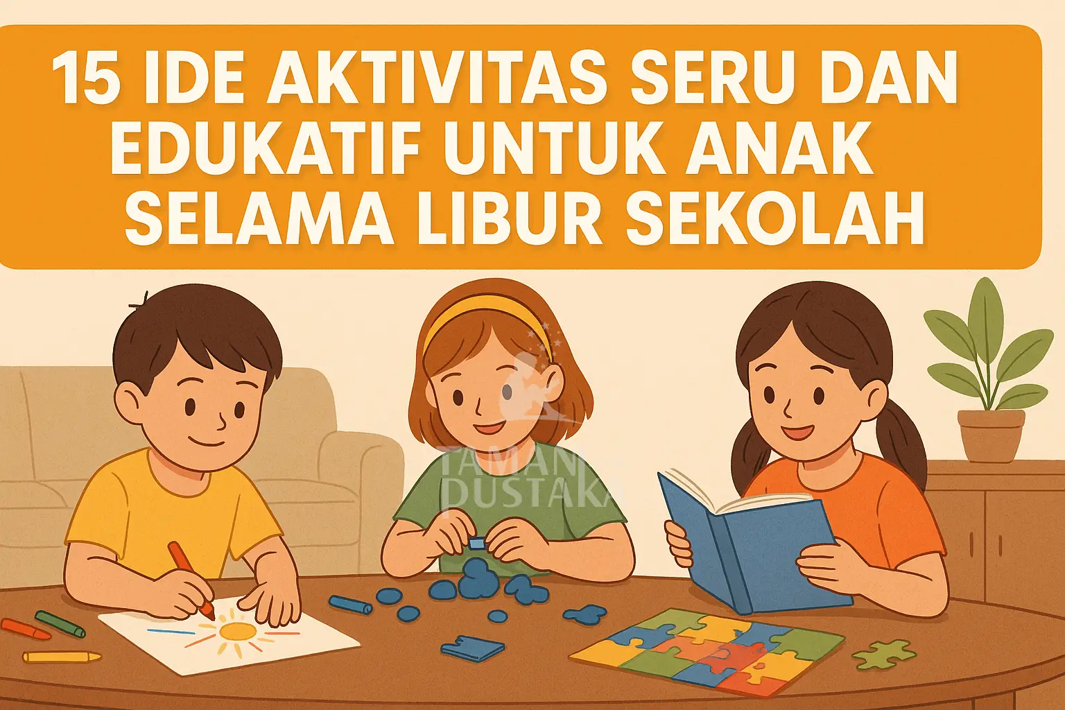 15 Ide Aktivitas Seru dan Edukatif untuk Anak Selama Libur Sekolah